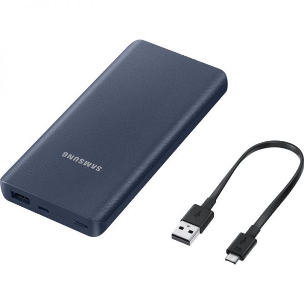 Samsung Battery Pack Powerbank 10.000 mAh Blauw Powerbank goedkoop online kopen en ook nooit meer een lege accu? Bestel hem nu bij CoolBlue