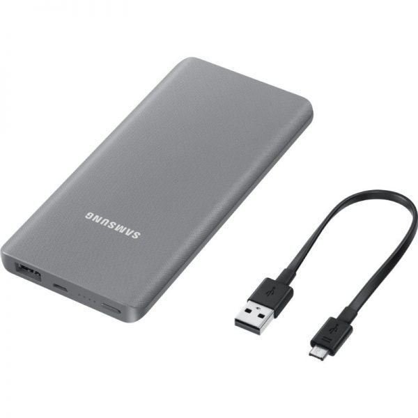 Samsung Battery Pack Powerbank 5.000 mAh Grijs Powerbank goedkoop online kopen en ook nooit meer een lege accu? Bestel hem nu bij CoolBlue