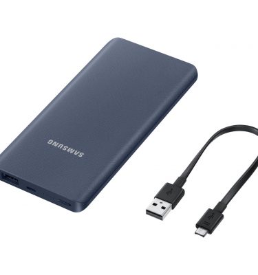 Samsung Battery Pack Powerbank 5.000 mAh Blauw Powerbank goedkoop online kopen en ook nooit meer een lege accu? Bestel hem nu bij CoolBlue