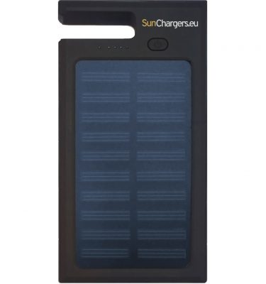 SunChargers Hollywood Solar Powerbank 8.000 mAh Zwart Powerbank goedkoop online kopen en ook nooit meer een lege accu? Bestel hem nu bij CoolBlue