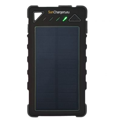 SunChargers Smart Solar Powerbank 8.000 mAh Zwart Powerbank goedkoop online kopen en ook nooit meer een lege accu? Bestel hem nu bij CoolBlue